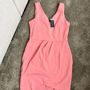 Woman’s sleeveless mini dress